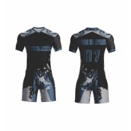 Custom football kit designs – club team names, breathable kits, sublimation, French style