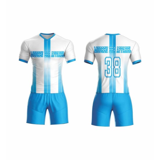 Custom sublimation football kits – high-quality, comfortable, breathable, French style Custom sublimation football kits – high-quality, comfortable, breathable, French style