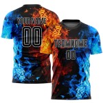 Custom-logo team short-sleeve football jerseys – brand-new latest design
