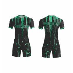 Factory-direct top-tier football kits – Thai-quality sublimation club training sets, red and black sportswear uniforms Factory-direct top-tier football kits – Thai-quality sublimation club training sets, red and black sportswear uniforms