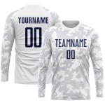 High-quality custom 100% polyester long-sleeve football jerseys – breathable, French style, youth sizes, factory-customized logo High-quality custom 100% polyester long-sleeve football jerseys – breathable, French style, youth sizes, factory-customized logo