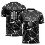 Sublimation-printed French-style short-sleeve football jerseys – new OEM-designed men's/youth kits