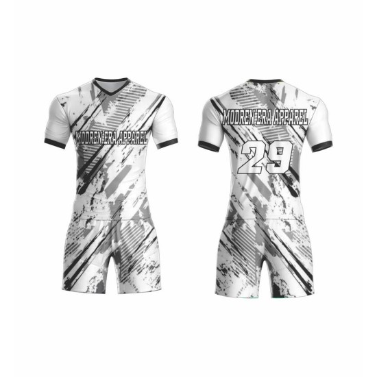 High-quality French custom-name football kit sets – comfortable breathable sublimation jerseys