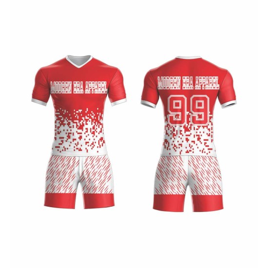 Factory-direct high-quality Thai sublimation club football training sets – best red-black football sportswear Factory-direct high-quality Thai sublimation club football training sets – best red-black football sportswear