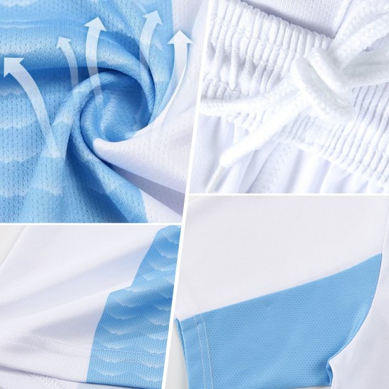 Sublimation Custom Black Uniform Fade White-Crimson Jersey Fashion Soccer